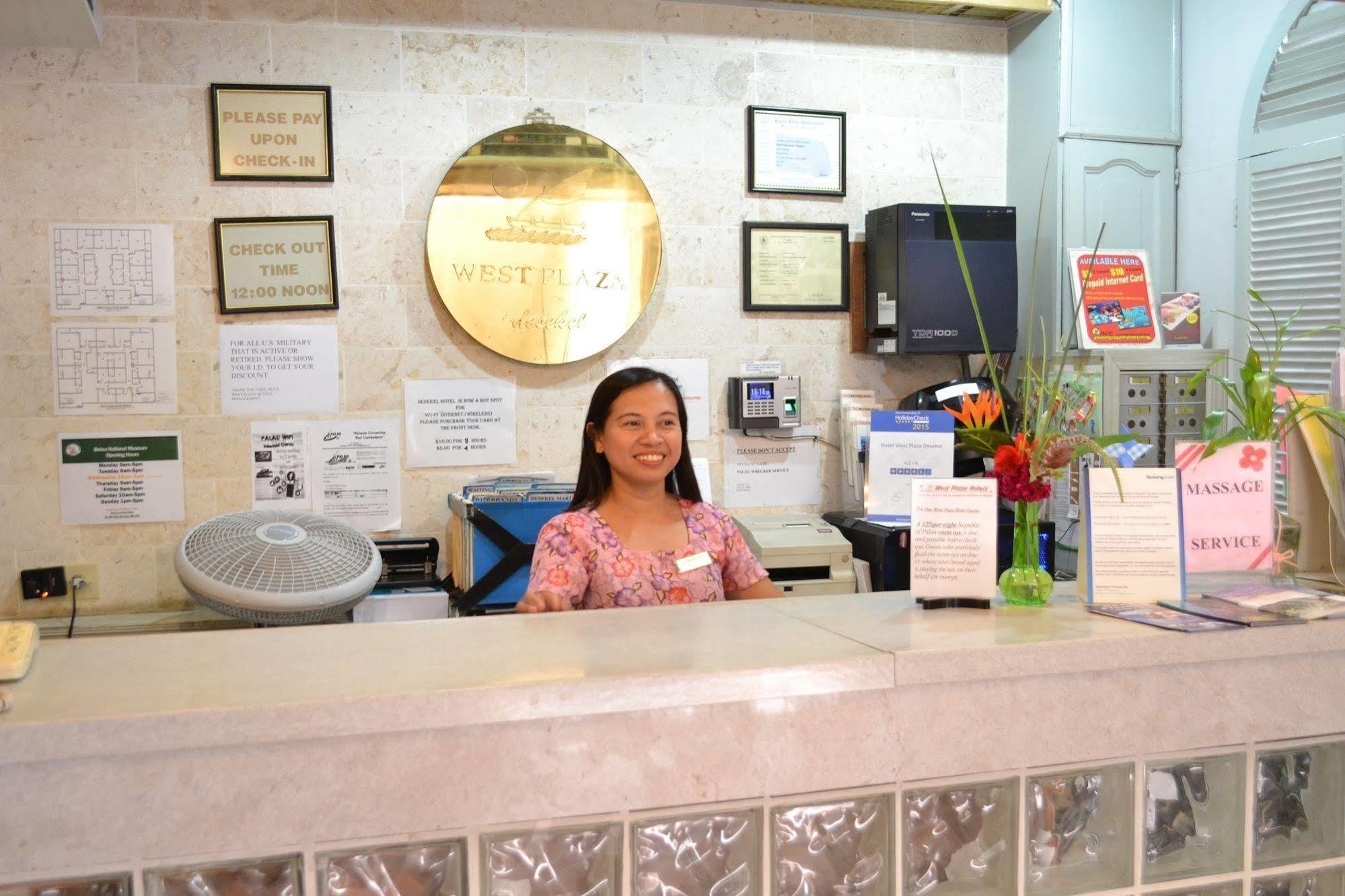 West Plaza Desekel Hotel Koror Ngoại thất bức ảnh